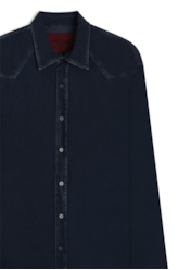 Viscose Denim Classic Pala Western Lav.Matiz C/ Luva