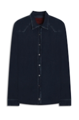 Viscose Denim Classic Pala Western Lav.Matiz C/ Luva