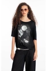 Viscotricot Eagle Loose Mc Preto