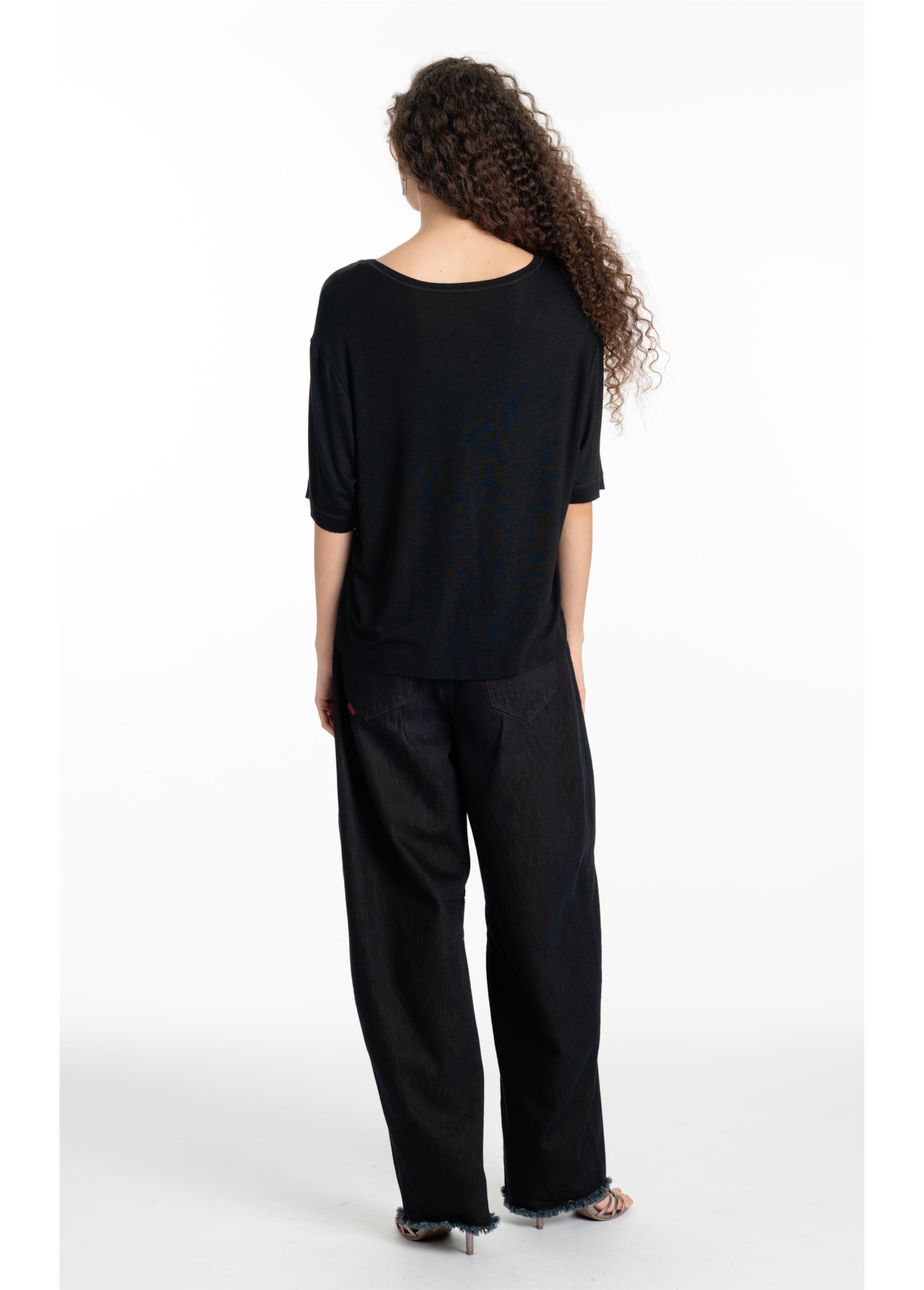 Viscotricot Eagle Loose Mc Preto