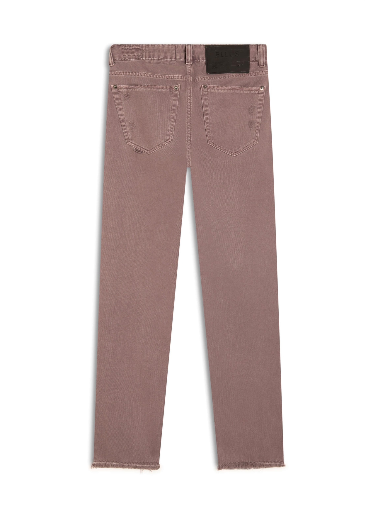 White Denim Ii Mom Purple Gray