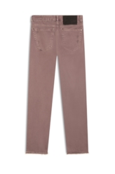 White Denim Ii Mom Purple Gray