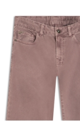 White Denim Ii Mom Purple Gray