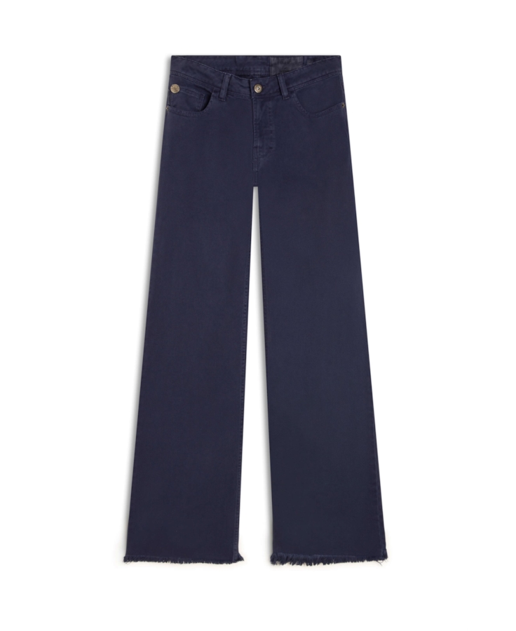 White Denim Ii Patheph Wide Et. Zetex Purple Blue