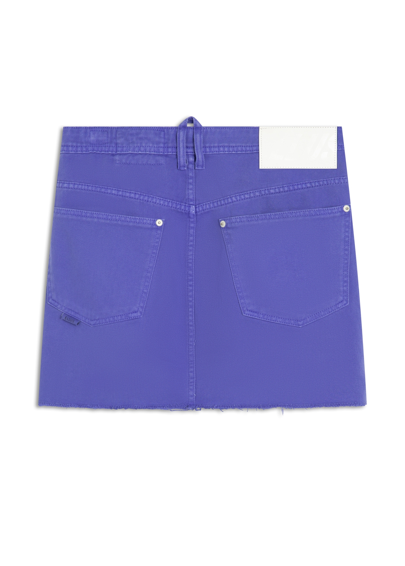 White Denim Ii Saia Wrap Azul Bic