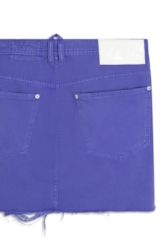 White Denim Ii Saia Wrap Azul Bic