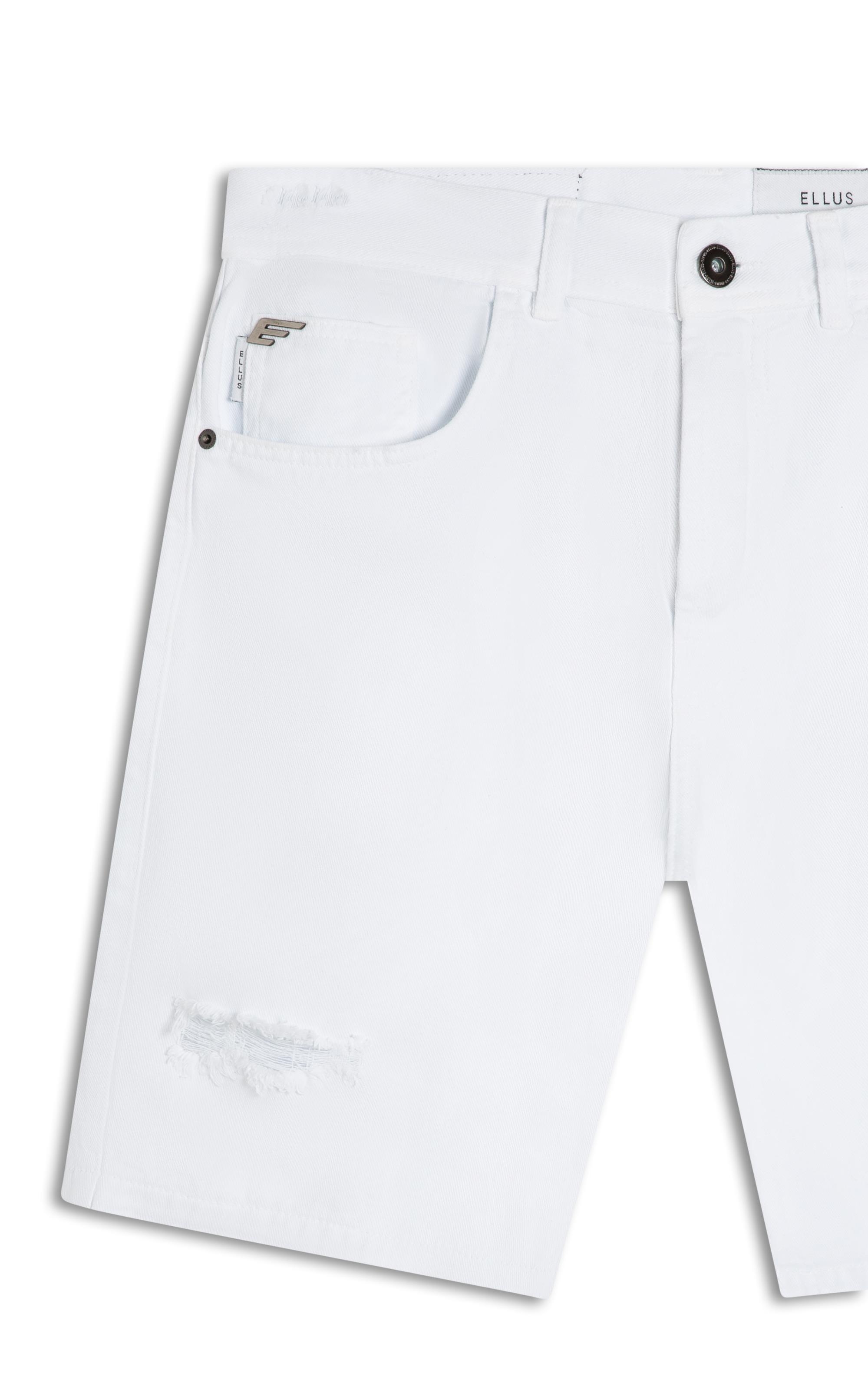 White Denim Iii Classic Puidos Branco