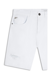 White Denim Iii Classic Puidos Branco
