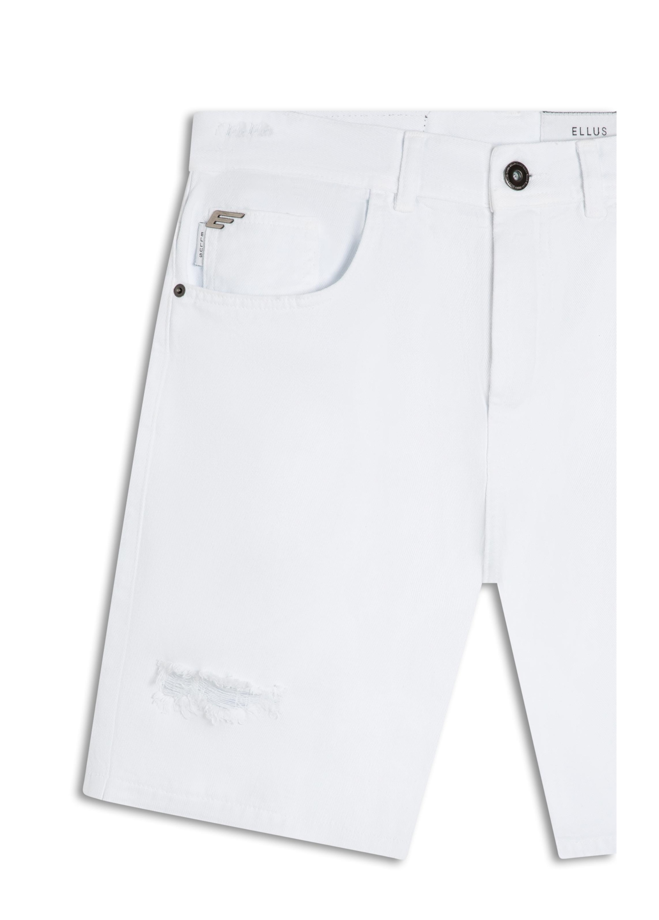 White Denim Iii Classic Puidos Branco
