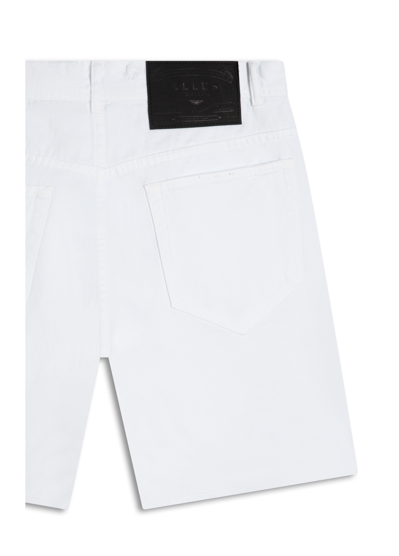 White Denim Iii Classic Puidos Branco