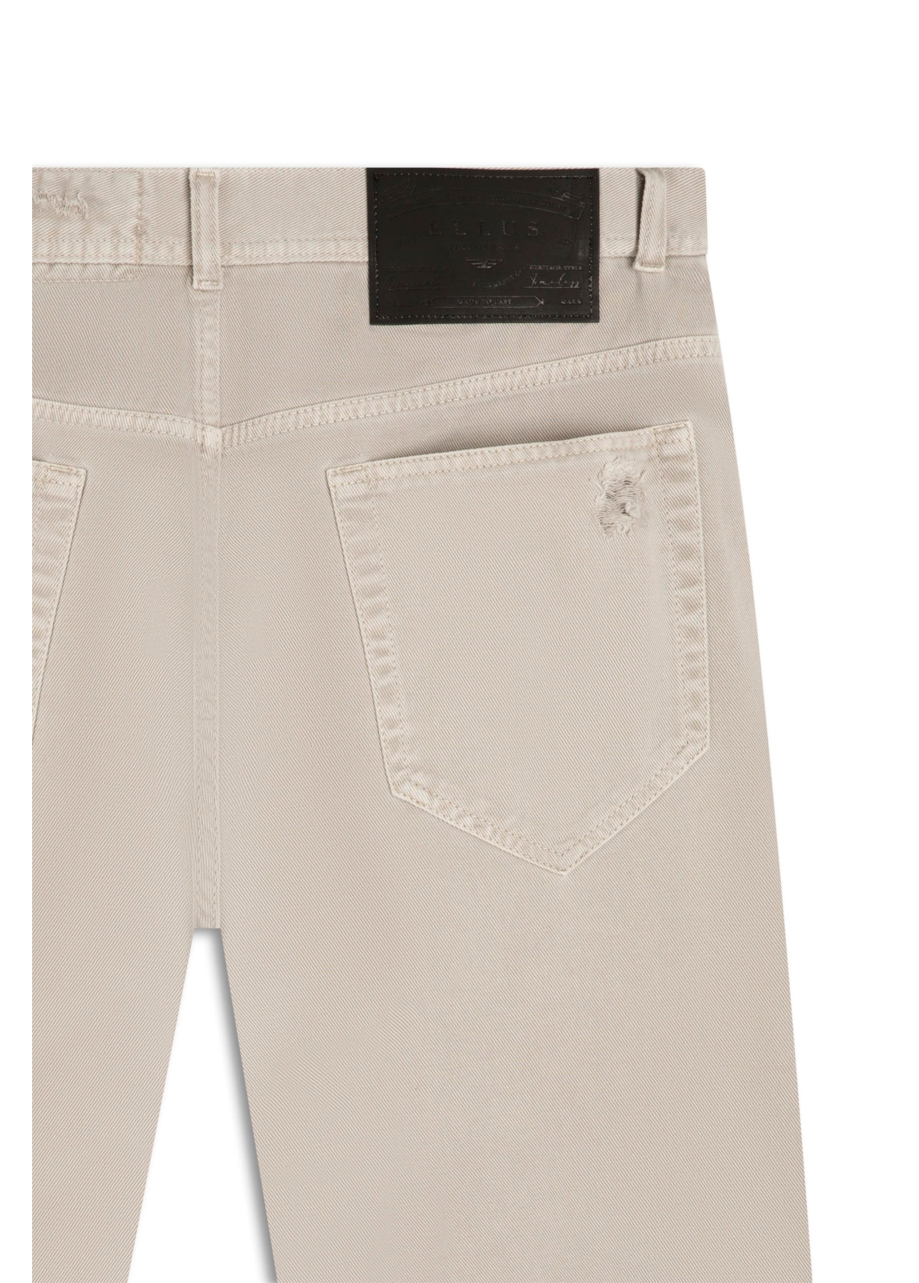 White Denim Iii Classic Puidos Silver
