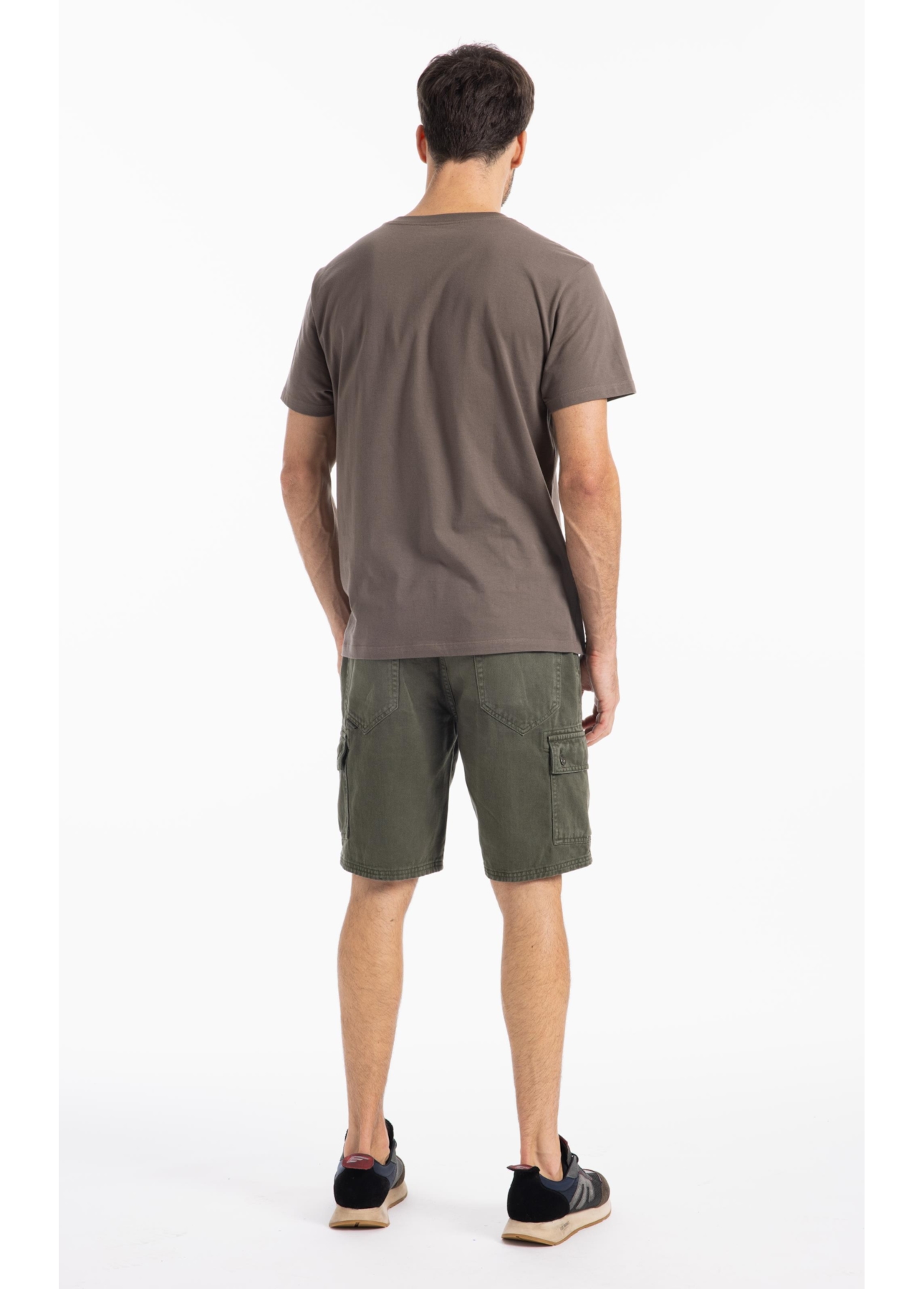 White Denim Iii Long Cargo Verde Escuro