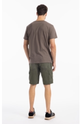White Denim Iii Long Cargo Verde Escuro