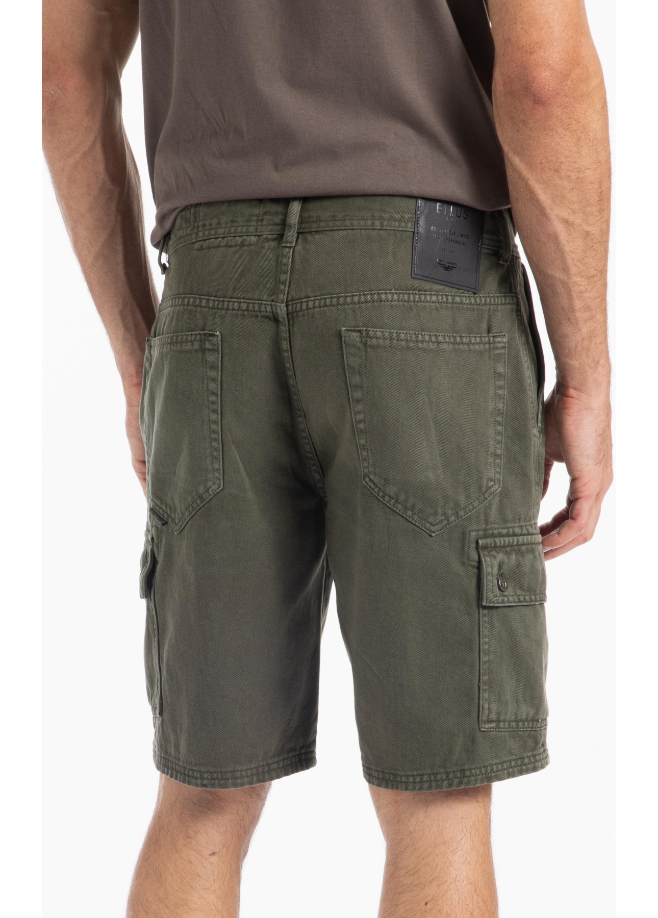 White Denim Iii Long Cargo Verde Escuro