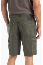 White Denim Iii Long Cargo Verde Escuro