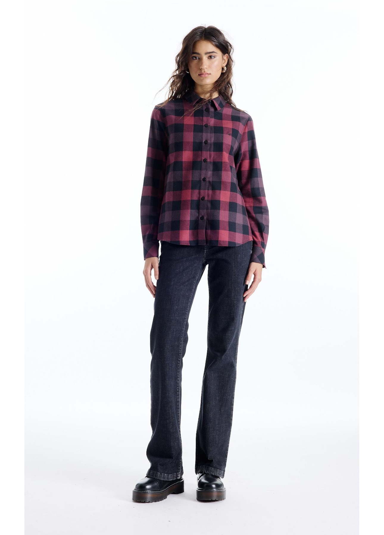 Wool Touch Finland Relaxed Vinho