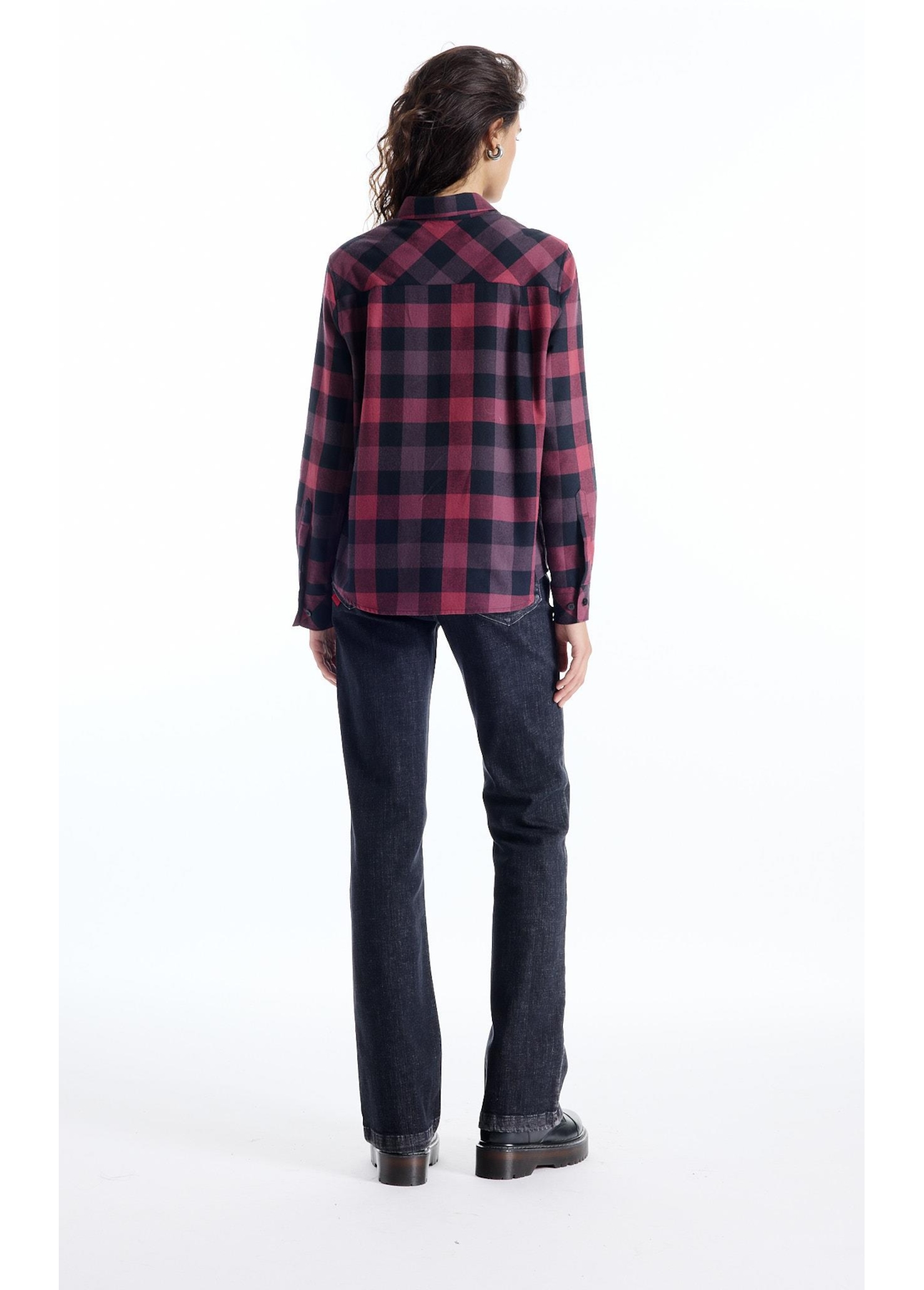 Wool Touch Finland Relaxed Vinho