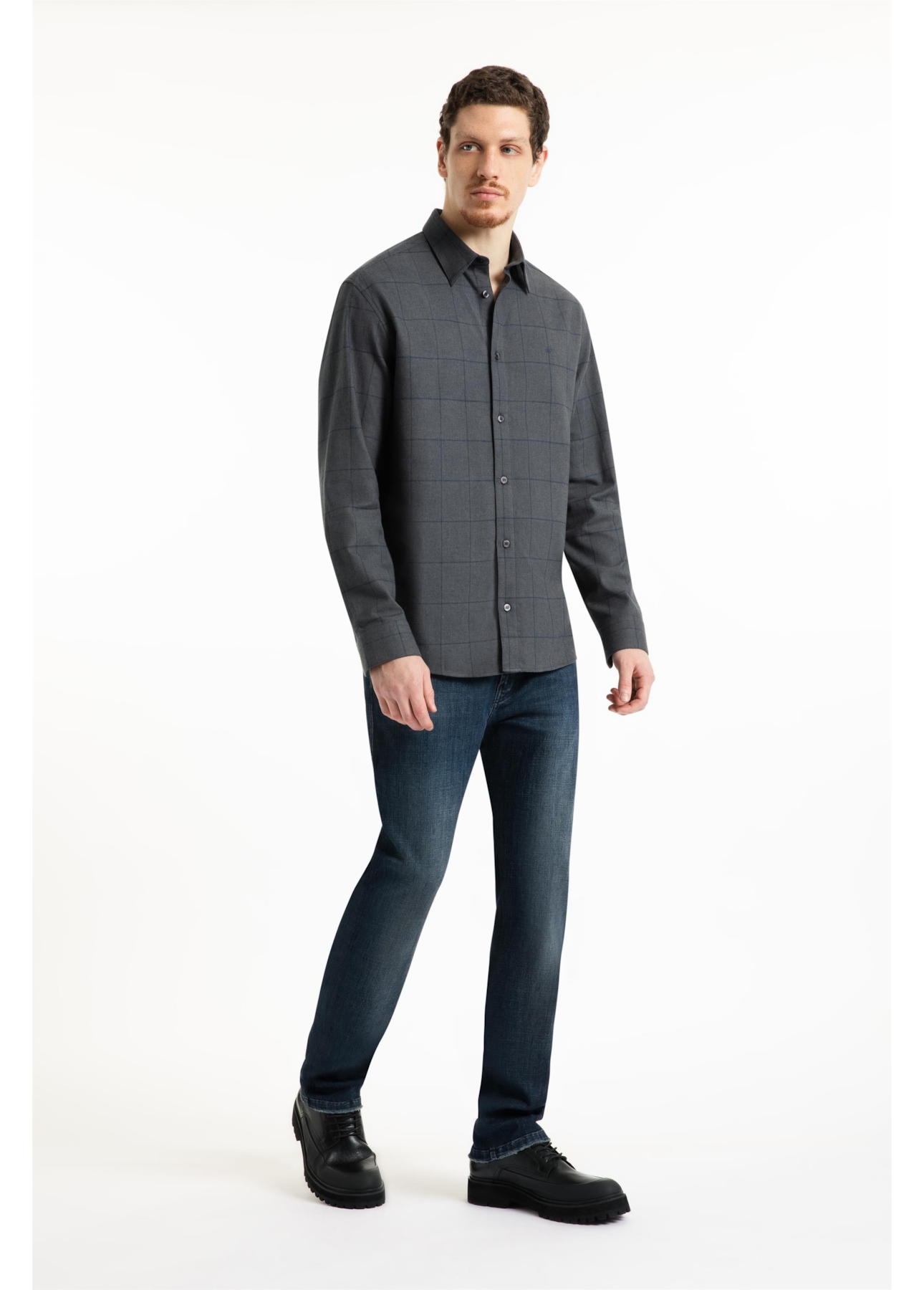 Wool Touch Sky Classic Irish Grafite