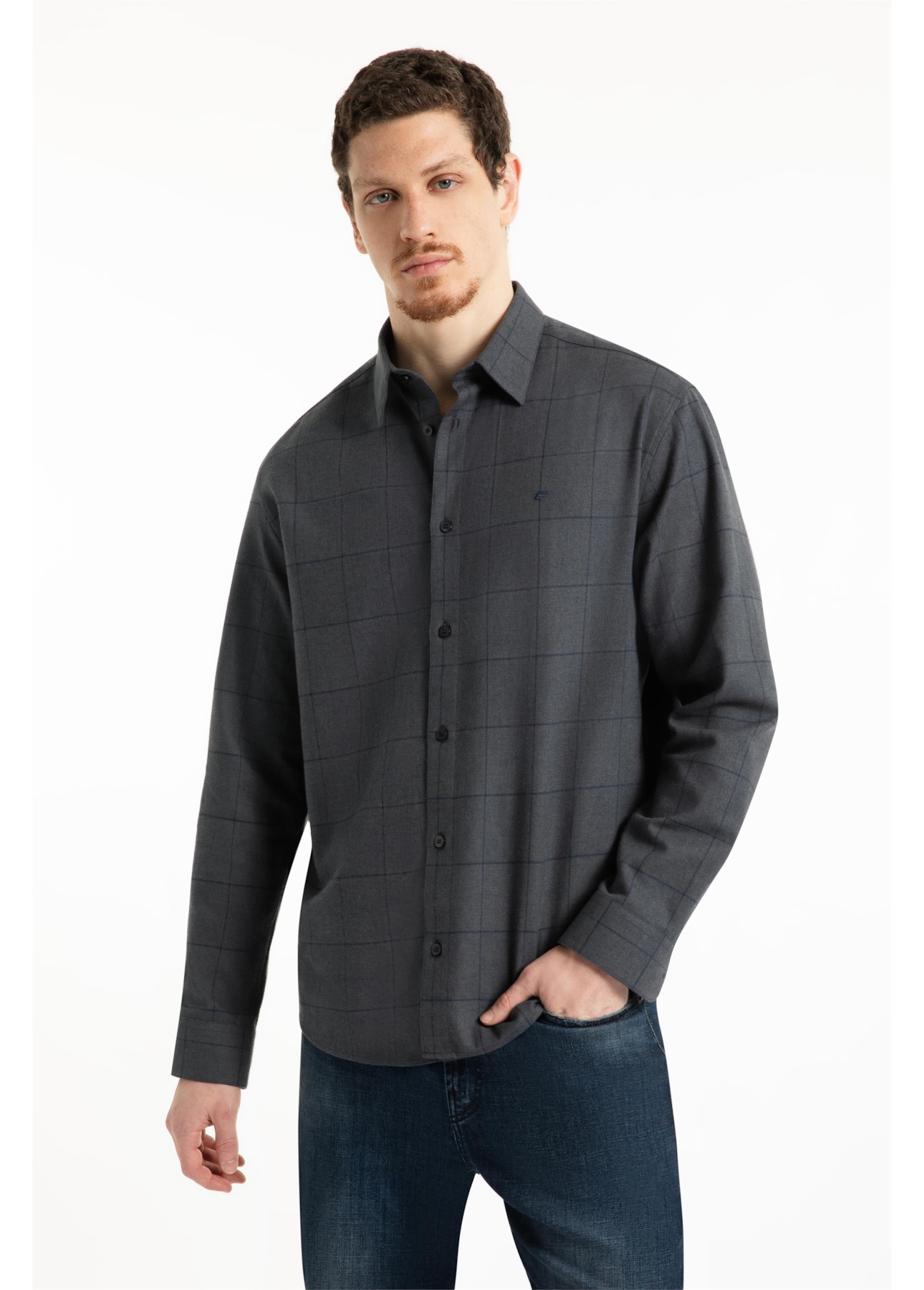 Wool Touch Sky Classic Irish Grafite