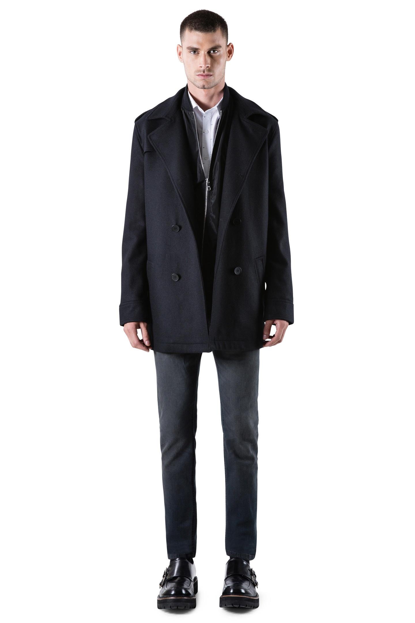 varet street volume trench coat ブラック 中古・古着通販】Varet street (ヴァレット ストリート) volume trench