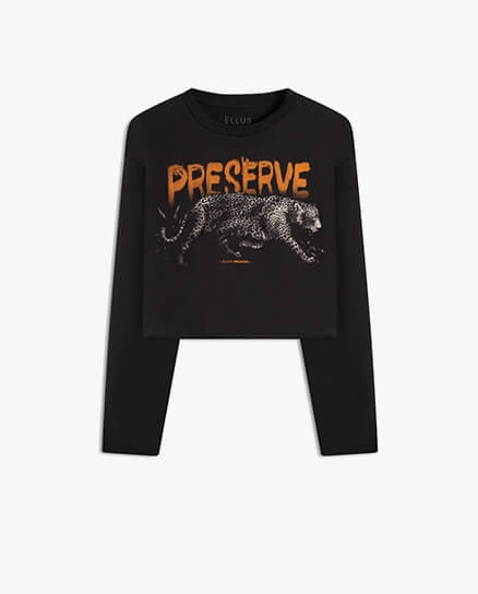 BLUSA ELLUS ONÇAFARIFloresta